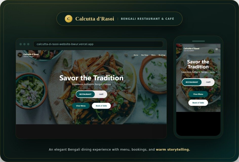 Calcutta d'Rasoi